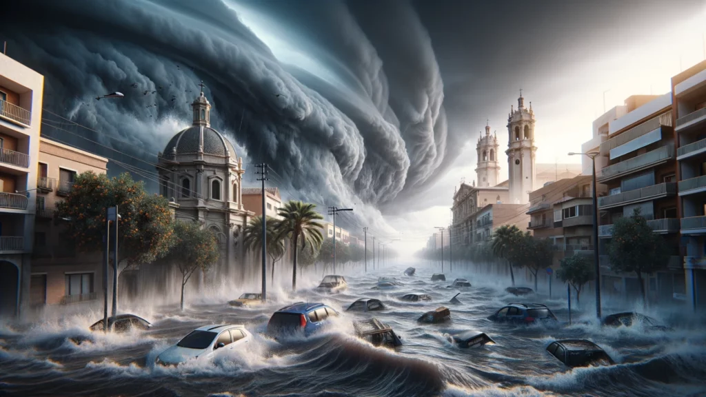 Imagen realista para La Dana: el impacto del temporal en la Comunidad Valenciana