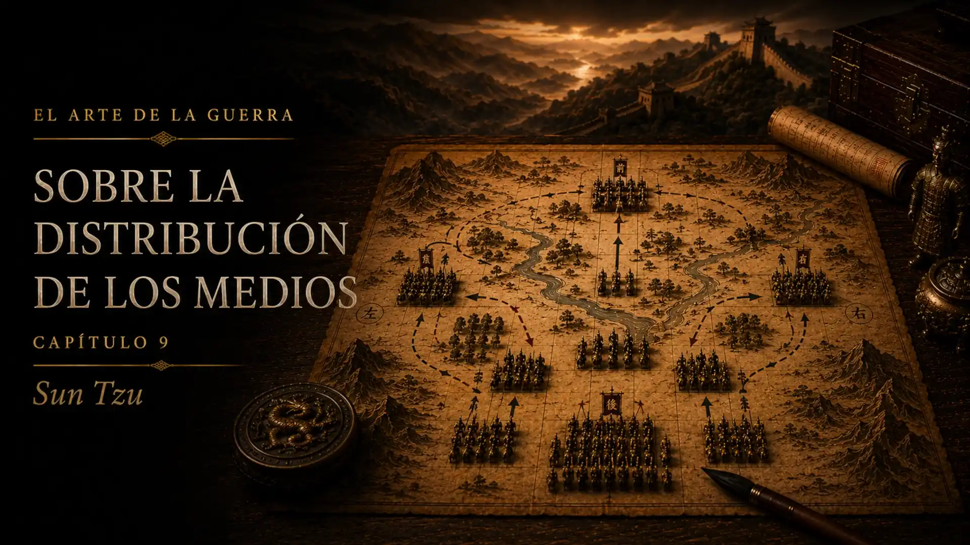 El arte de la guerra sobre la distribución de los medios de Sun Tzu narrado por Luis Carballés
