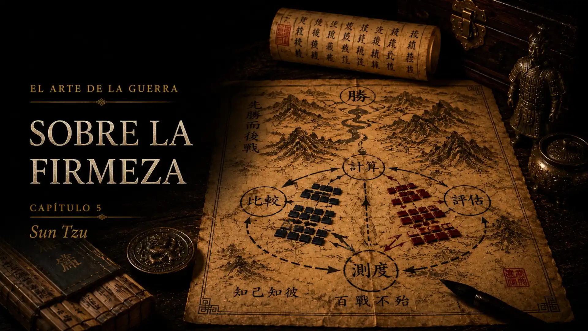 El arte de la guerra sobre la firmeza de Sun Tzu narrado por Luis Carballés