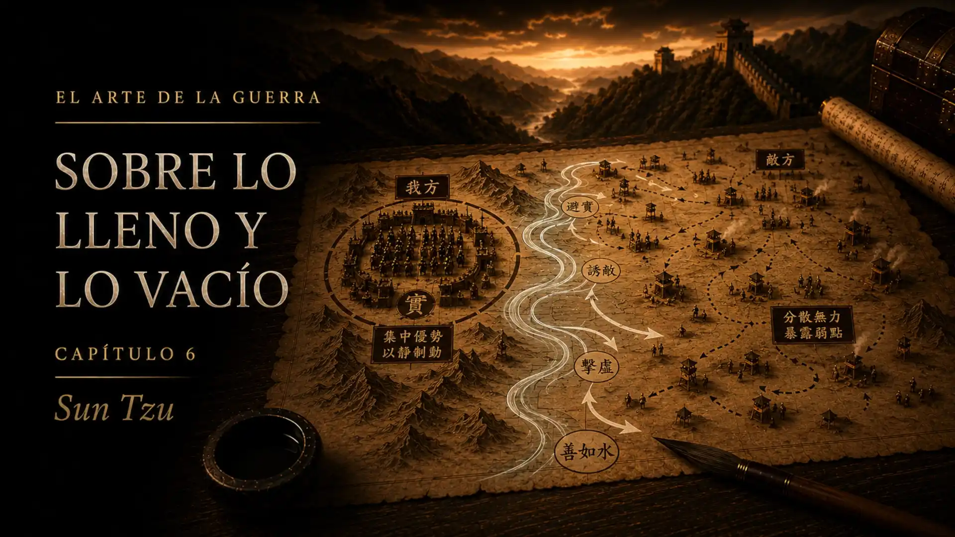 El arte de la guerra sobre lo lleno y lo vacío de Sun Tzu narrado por Luis Carballés