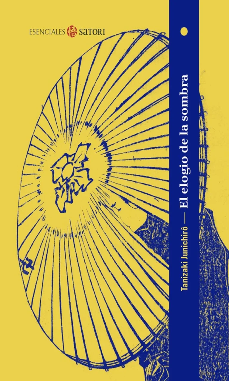 Portada del libro El elogio de la sombra de Junichiro Tanizaki, edición de la editorial Satori