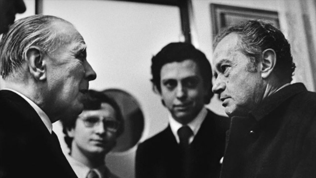 Jorge Luis Borges y Juan Rulfo